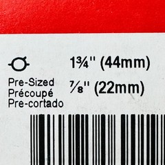 Hollister 11903 New Image CeraPlus Soft Convex Barrier 1-3/4″ Flange Box of 5