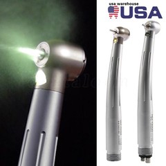 SELF-POWER E-Type Dental High Speed LED Handpiece Standard Head Push 2/4Hole CE