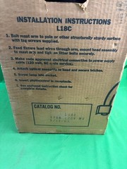 ITT LIGHTING FIXTURE DIVISION L18C PACKAGE L SECURITY LIGHT NEW (F40045214)