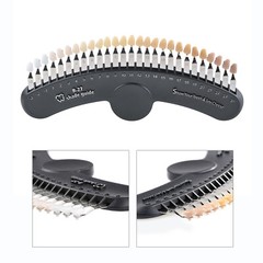 27 Colors Shade Guide 3D Bleaching Shade with Mirror Tooth Bleaching Shadeguide
