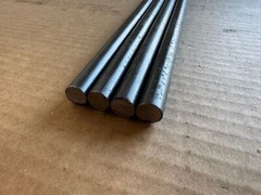 [4 PACK] 7/8″ Diameter X 8″ Long HR Steel Round Bar, Rod, A36 Mild Steel