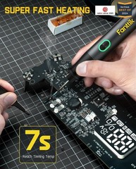 Fanttik T1 Max Soldering Iron Kit, Cordless Soldering Iron, 7 Seconds Fast He…