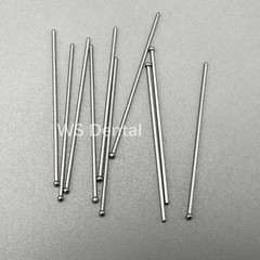 10Pcs Dental Ball Retainer J Clasp Oblique Clasps Bars Ball-Type 0.7/0.8/0.9/1.0