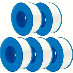10pcs White PTFE Thread Seal Tape 14mm Plumbing Leak Proof Pipe Tape – NEW