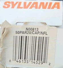 Sylvania CAPSYLITE PAR20 Light Bulb 50w, 120V, 30° Beam, 410lm, New Old Stock