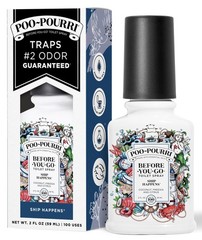 Poo-Pourri Before-You-Go Toilet Spray, Ship Happens, 2 Fl Oz – Coconut, Frees…