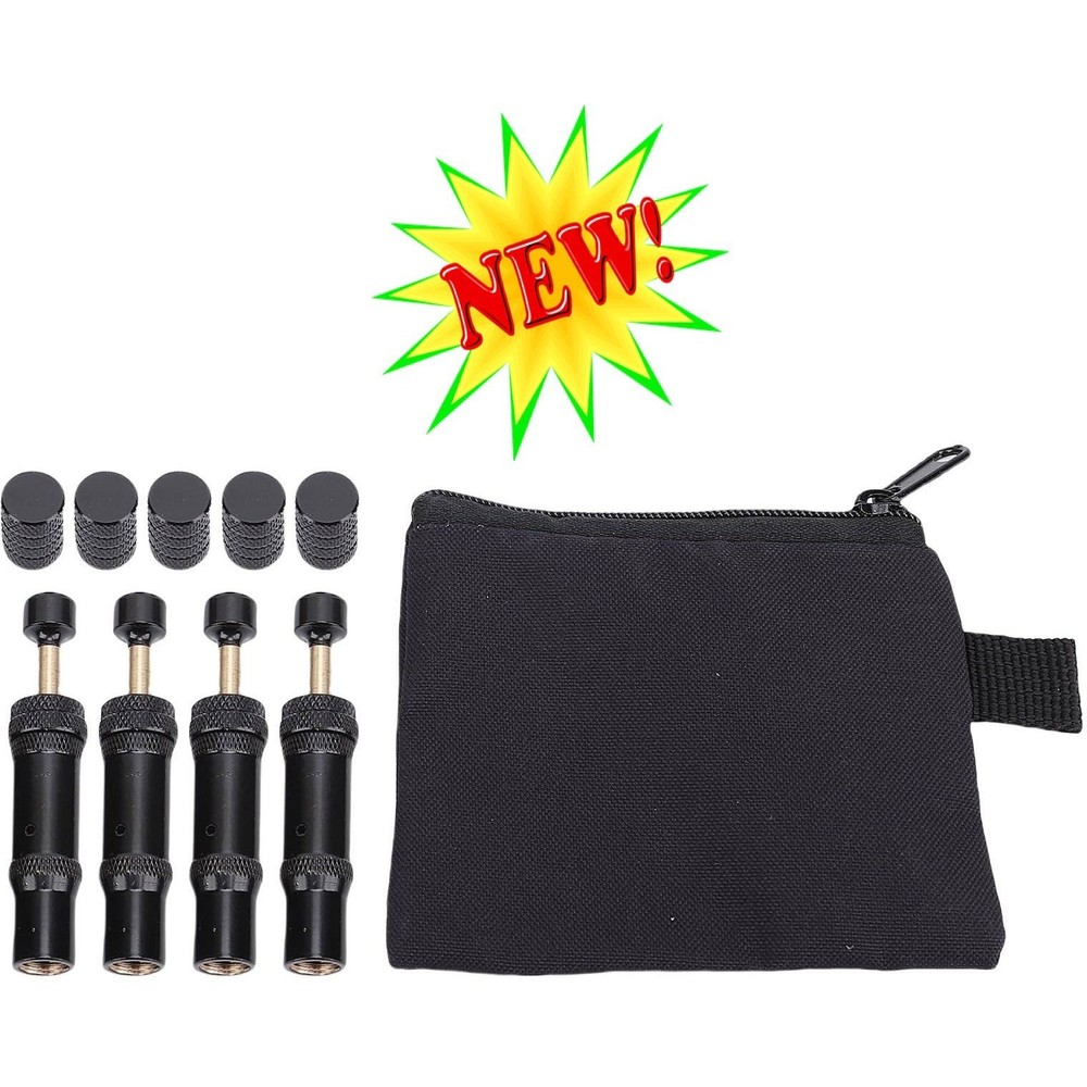 Adjustable Auto Stop Tire Deflator Kit 10-30 PSI Offroad Truck SUV ATV RV 4PC NE