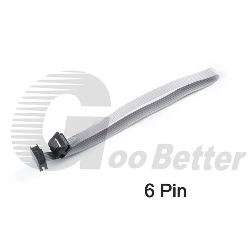 IDC Header Jumper Connector, 2.54mm Pitch, 2 Row, 20cm Flat Ribbon Cable, Female
