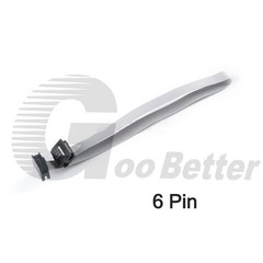 IDC Header Jumper Connector, 2.54mm Pitch, 2 Row, 20cm Flat Ribbon Cable, Female