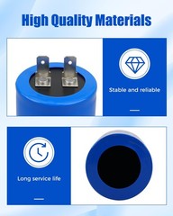 250uF/MFD CD60 Motor Start Capacitor 250VAC 50/60Hz Fit for Electric Motor…