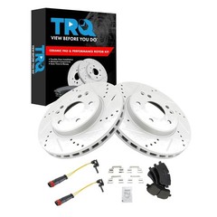 TRQ Front Brake Pad & Rotor Set for 2012-2017 Hyundai Accent Kia Rio