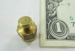 Lot 10 Solid Brass #10-32 Female Test Point Turret Post Alligator Clip Connector