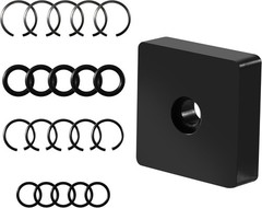 5-Pack 1/2″ and 3/8″ Impact Retaining Ring Clip With O-Ring for Milwaukee New