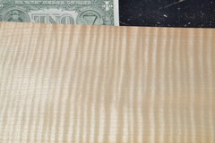 Maple Raw Wood Veneer Sheet 6 x 24 inches 1/42nd 7717-40
