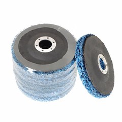 10 Pcs Clean Disc 4.5″ x 7/8″ Easy Change Strip Discs Remove Paint Rust & Clean