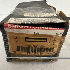 Brighton Best 1/2 x 1-1/4 Alloy Dowel Pins (Box of 85)