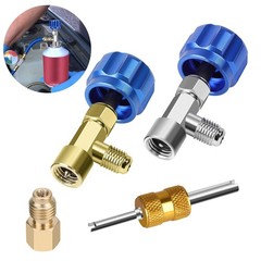 R134A Refrigerant Can Tap Kit Self Sealing Puncture Type For AC Maintenance US