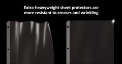 25 Pack Anti-Glare Sheet Protectors 8.5×11 – Durability & Clarity