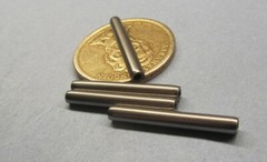 Steel Coiled Spring Pin, 1/8″ Dia x 1.00″ Length, 100 pcs