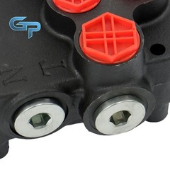 Hydraulic Remote Control Valve 2 Spool 21 GPM Easy Installation Kit
