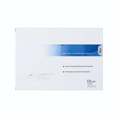 USPS Dentex Dental Orthodontic Light Cure Adhesive Etchant Syringe Kit Blue