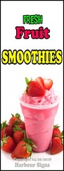 Smoothies DECAL (Choose Your Size) Concession Food Truck Vinyl Sign Sticker