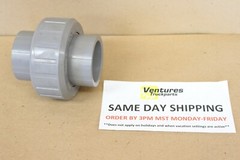 Eslon Sch 80 CPVC 1 1/2 Inch Union Socket Connect ASTM F437/F439 N.O.S
