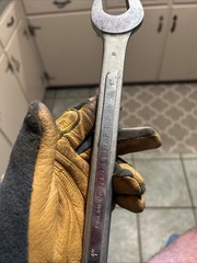 TRUECRAFT 1” Palmera Combination Wrench 12pt Alloy Steel Spain B111B