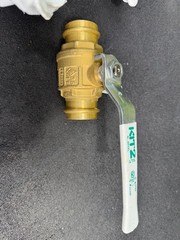 LOT {6} 1″ Ball Valves P X P; {4} 1″, {1} 3/4 {1} 1-1/4 Full Port Made in Italy