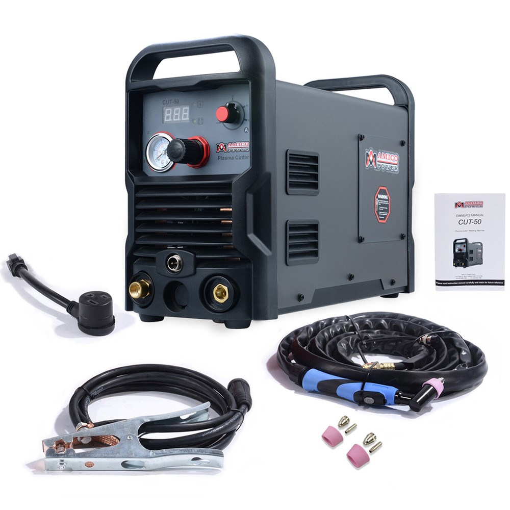 CUT-50, 50 Amp Plasma Cutter, Pro. Cutting machine, 110/230V Dual Voltage New