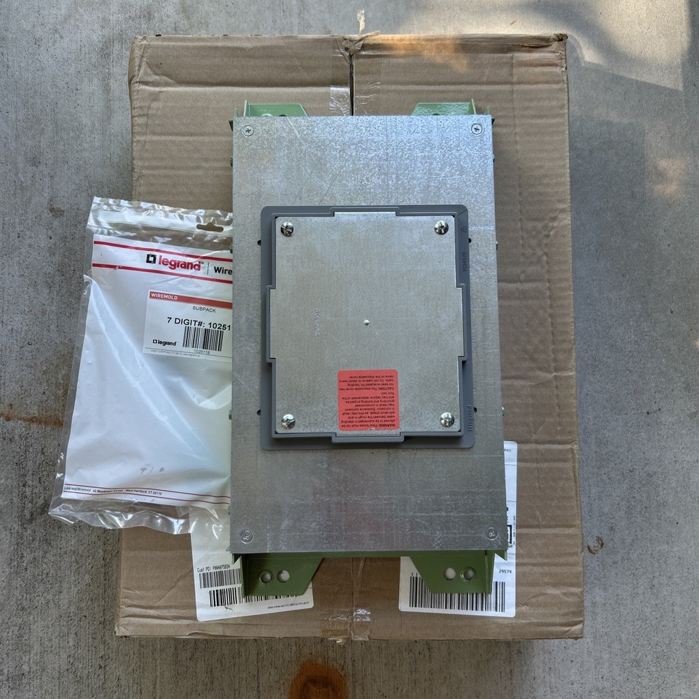 Legrand Wiremold RFBA2R30OG RFBA 2-G 3_ RECTANGULAR COVER FLOOR BOX