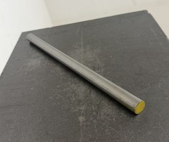 1018 Cold Drawn Steel Round Bar 11/16″ Dia x 12″ Long – Low Carbon CRS Solid Rod
