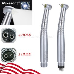 1-10* Dental LED E-generator Shadowless Ring High Speed Handpiece 2/4H 4-Spray