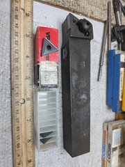 MTANR204D ADAMAS Indexable Tool Holder 1.25 TAPERD Shank W 4 NEW CARBIDE INSERTS