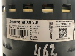 Genteq 5SME39HXL3031 Blower Motor ONLY 1/2HP 120/240V 1050RPM 101564-01
