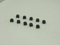 10x Pcs Pack Lot 6x6x5mm 2 Pins SMD Mute Silicone Push Button Switch Momentary