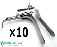 10× Graves Vaginal Speculum Small Gynecology Surgical OB/GYN Instruments