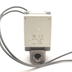 SMC VX230BCB Direct Operated Solenoid Valve 110VAC, 1/4″NPT, 8mm Orifice, 0.3MPa