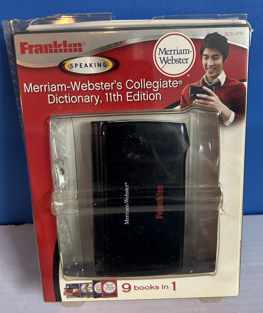 Franklin Speaking Marian-Webster Collegiate Dictionary 11th Edition – Tested