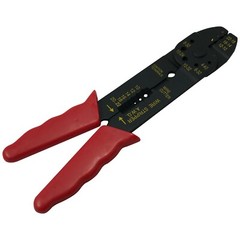 8″ Wire Stripper Cutter & Crimper Tool 22-10 AWG for Non & Insulated Terminals
