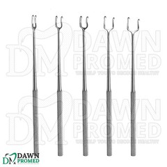 5 Pcs Joseph Skin Hook Double Sharp Prong Set 6.25″ Retractor Surgical German Gr