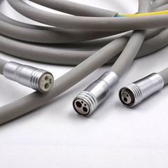 Dental Silicone Tube Hose for Air Turbine Motor Handpiece Connector 2/4/6 Holes