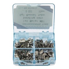 20Types Dental Orthodontic Buccal Tubes 1st 2nd Molar Bracket Bondable Roth MBT