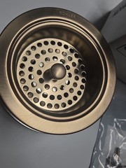 KOHLER K-8799-BV Duostrainer Sink Strainer, Vibrant Brushed Bronze