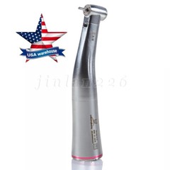 Dental LED Fiber Optic Contra Angle Handpiece 1:5 Increasing Ti-MAX X95L