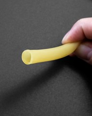QWORK 10FT 3/8″ OD 1/4″ ID Natural Latex Rubber DIY Tube 120 inches, Yellow