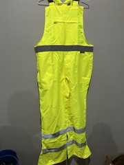 Majestic Clothing Extra Large, XL HIGH VISIBILTY YELLOW BIB OVERALL 75-2353