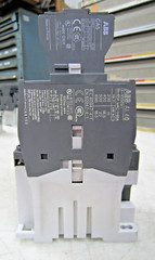 💥ABB AL40-30-01 CONTACTOR 24VDC W/ CA5-31E AUXILIARY CONTACT BLOCK