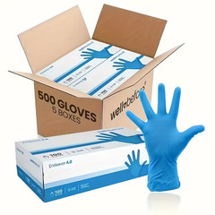 Large Size 500pcs Anti-Slip Nitrile Gloves, Suitable for Aquarium Cleaning