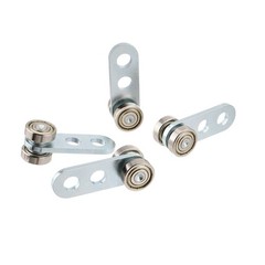 12/24pcs 2 Wheel Trolley Assembly Roller for 1-5/8″ Wide or Taller Strut Channel